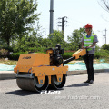 Mini Hand Guide Tandem Drums Vibration Asphalt Compactor Road Roller